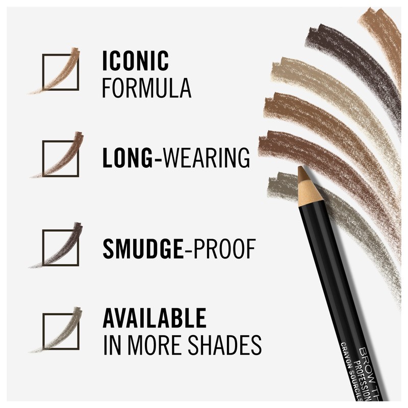 Rimmel Professional Eyebrow Pencil with Comb No. 001 - Dark