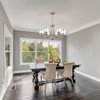 Eidonta 4 Pack Clear Glass Shade Replacements, Bell Shaped Glass