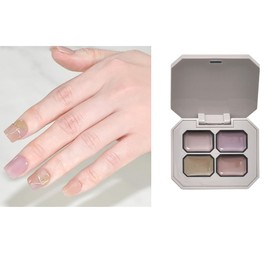 Twilight Solid Color Gel Set of 4 Colors that Fits Into Your Skin, Solid Gel, New Sensation, Color Gel, No Stirring Needed Gel | Glitter Color Nail Gel, Art Gel, Gel Nail Supplies, Nail Workshop