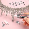 cridoz B7000 Jewelry Glue for Rhinestones, Cridoz 10Pack Super Craft