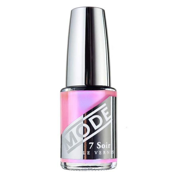 MODE Ultraviolet Mother of Pearl Pink Iridescent Nail Polish CHIFFON