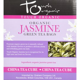 Touch Organic China Organic Tea Cube, Jasmine Green Tea