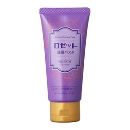 Rosette Facial Cleansing Pasta Age Clear, Super Moist Foam, 4.2 oz (120 g)