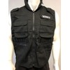 BACKBONE Men's Security Vest with SECURITY Embroidery - Durable 8-Pocket