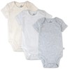 HonestBaby Multipack Short Sleeve Bodysuits One-Piece 100% Organic Cotton for