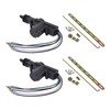Carviya 2 Pack Universal Professional 5 Wires DC 12V Car