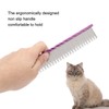 Pet Hair Removal Comb Rugged Durable Reusable Comfortable Open Knot