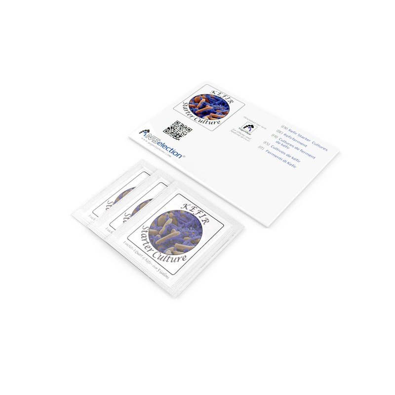 Kefir Starter Culture - Pack of 3 Freeze Dried Sachets