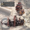 Piececool 3D Metal Puzzles for Adults, Red Queen Anne's Revenge