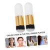 Healvian 2pcs Makeup Brush Set Cream Bronzer Foundation Blush Brush