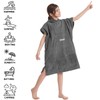 Hiturbo Bata de Cambio de Toalla para niños: Poncho de