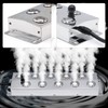 NOMAL Mist Maker Fogger 10 Head Stainless Steel Ultrasonic Mist
