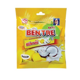 BEN TRE Kaubonbon Original Kokosnuss - Exotische Früchte Vegan Intensives Geschmackserlebnis - ohne negativen Einfluss synthetischer Zusatzstoffe - Einzigartiges Candy Rezept Anwohner Vietnam