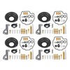 4 Set of Carburetor Repair Kits with Diaphragm Air Cut-off