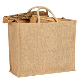 La Cordeline 25 Litre Natural Jute Multipurpose Shopping Bag 45 x 19 x 33cm, natural