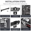 upHere Black&White Graphics Card GPU Brace Support Video Card Sag