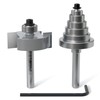 APIOLO Professional Rabbet Router Bit Set 1/4 Shank 1pcs with