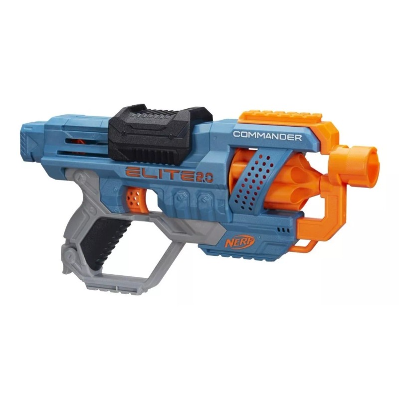 Nerf Elite 2.0 Commander Rd6 12 Dardos 27 Mts Hasbro