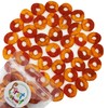 FirstChoiceCandy Chilli Chamoy Spicy Gummy Rings (2 Pound, Peach)