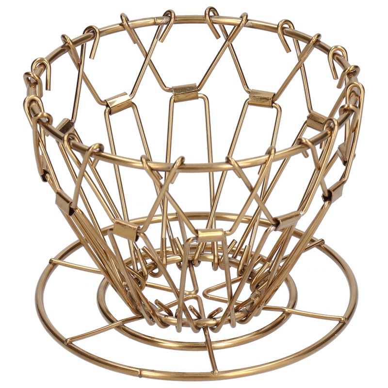 Pour Over Coffee Dripper 304 Stainless Steel Foldable Portable Drip