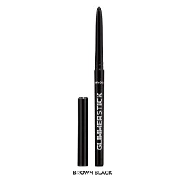 Avon NEW Avon  Glimmerstick Retractable Eyeliner - Brown Black 0.28 g