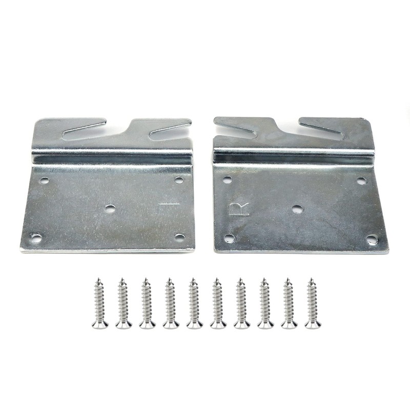 Mcredy 4 PCS Heavy Duty Universal Wood Bed Rail Hook