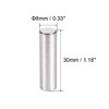 sourcing map 15pcs 8 mm x 30 mm Dowel Pin