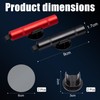 Emergency Hammer Car with Belt Cutter, 2 Pieces 2 in