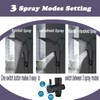 AWAXFOLO 12" High Pressure Square Rain Shower Head and 2-in-1