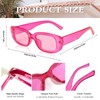 16 Pack Classic Retro Rectangle Sunglasses Women Girls Vintage Square