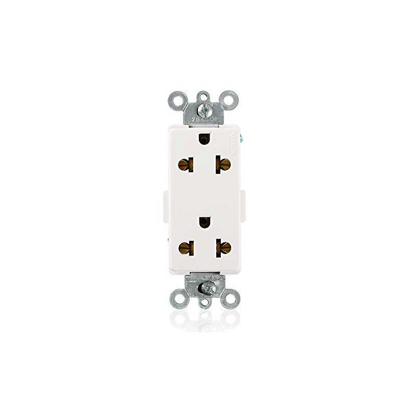 Decora Plus Straight Blade and Europlug Receptacles, Commercial Specification Grade,