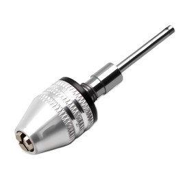 Driak Keyless Drill Chuck Collet Conversion Adapter 2.35mm Shaft Capacity 0-1/8"