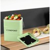 Compost Bin Kitchen Countertop Indoor Compost Pail Bucket, Great for
