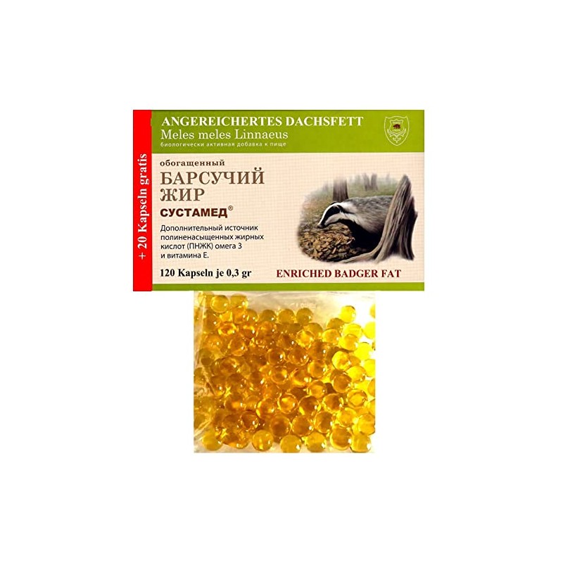 Badger Bold, 120 Capsules