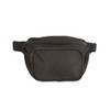 Black Canvas Waist Bag