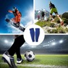 WEZCHUGHAOL 2-Pack Football Shin Guards with Honeycomb Pads - Soccer