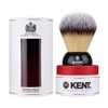 Kent Brushes Extra Large Synthetic Black Shaving Brush - BLK12S