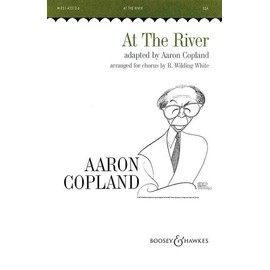 Old American Songs II: No. 4 At The River. women's choir (SSA) and piano. Partition de chœur.