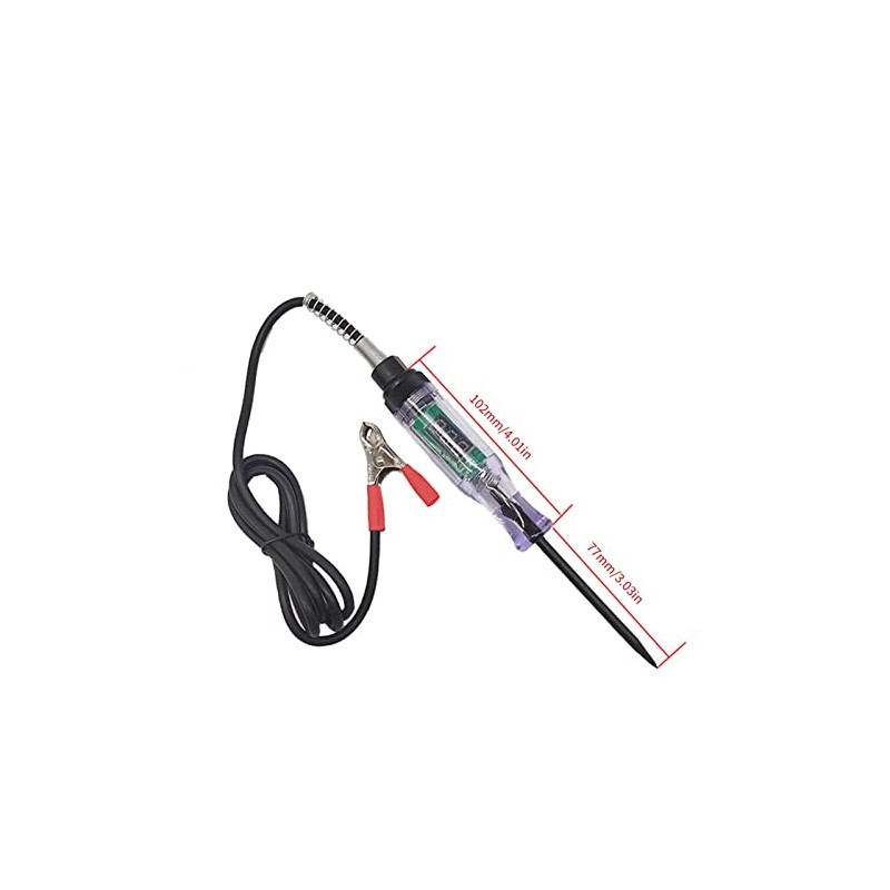 Probador digital de circuito LCD de 3 a 24 V,