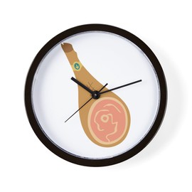 CafePress Ham Hock 10" Wall Clock for Livingroom, Kitchen, or Office