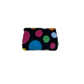 Comfy Handle Padded/Pad Covers Pair. Choice of Colours/Designs Purple Spot, Pink Hearts, Black Spot, Penguins, Rainbow, Union Jack, Leopard, Tartan, Camp - Free P&P (Black Rainbow Spot)