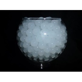 Water Beads for Wedding, Holiday, & All Occasion Home Decor- 10 Gram Pack - Makes 1 Quart (4-5 Cups) (Pearl White)