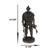 Large Military Navy Seal Statue 12.75"Tall Special Task Force Unit