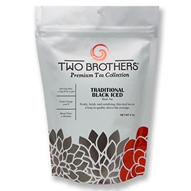 Two Brothers Coffee Roasters Premium Tea Collection Traditional Black Iced Tea - 1/4 lb