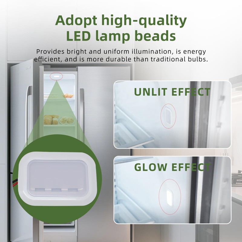 W11483116 Refrigerator LED Light Compatible With Whirlpool Kitchen Aid Replacement