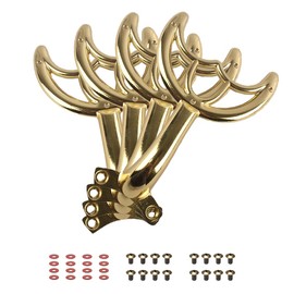 4 42' Replacement Ceiling Fan Blades Arms And 20 screws(Imitation Gold).