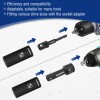 WORKPRO 20-Piece 1/2''Drive Deep Impact Socket Set 6-Point Cr-V Steel