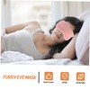 TOVINANNA 8Pcs Fluffy Eye Masks Skin Friendly Sleeping Blindfolds Comfortable