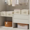 ENUMAIL Collapsible Fabric Storage Boxes,Linen Fabric Cube Organizer Baskets,Storage Bins