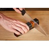 Fiskars Messerschärfer für scharfe Messerklingen aus Stahl, Keramikschleifstein, Edge, Roll-Sharp,